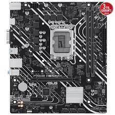 ASUS PRIME H610M-K ARGB Intel H610 LGA1700 DDR5 5600 HDMI VGA M2 USB3.2 AURA RGB mATX 96GB’a kadar ram desteği, ASUS 5X PROTECTION III