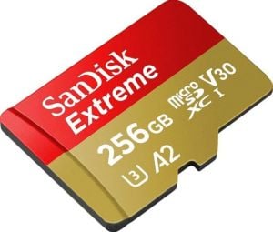 SDSQXAV-256G-GN6MN 256GB Extreme microSD UHS I Card 190MB/s 130MB/s