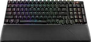 ASUS ROG STRIX SCOPE II 96 WL/RX RED/ABS/TR WIRELESS OYUN KLAVYESİ: ÜÇ MODLU BAĞLANTI, ROG RX OPTİK ANAHTARLAR, PBT TUŞ KAPAKLARI, SİLİKON YALITIM, EK ROG TUŞLARI, BİLEK DESTEĞİ