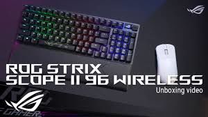 ASUS ROG STRIX SCOPE II 96 WL/RX RED/ABS/TR WIRELESS OYUN KLAVYESİ: ÜÇ MODLU BAĞLANTI, ROG RX OPTİK ANAHTARLAR, PBT TUŞ KAPAKLARI, SİLİKON YALITIM, EK ROG TUŞLARI, BİLEK DESTEĞİ