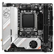 MSI MB MPG B650I EDGE WIFI AM5 DDR5 7200MHZ(OC) HDMI M.2 USB3.2 2.5G LAN WIFI 6E Mini-ITX