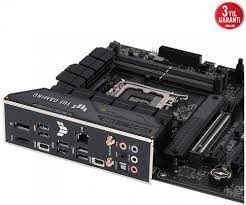 ASUS MB TUF GAMING Z790-PLUS WIFI INTEL Z790 LGA1700 DDR5 7200MHZ(OC) DP HDMI 3X M2 USB3.2 AURA RGB 2.5GBİT LAN ATX PCIE SLOT Q RELEASE ARMOURY CRATE AI SUİTE 3