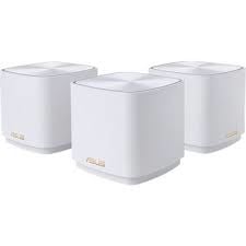 ASUS ZenWiFi XD4 Plus AX1800 WiFi6 Dual-Band Kablosuz Mesh Sistemi (Beyaz, Üçlü Paket)