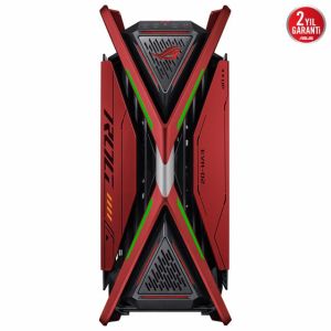 ASUS GR701 ROG HYPERION EVA EDITION FANLI ALÜMİNYUM - ÇELİK ALAŞIMLI TEMPERLİ CAM USB 3.2 EATX/ATX/MINI-ATX/MICRO-ATX OYUNCU KASASI