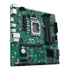ASUS MB PRO Q670M-C-CSM Intel Q670 LGA1700 DDR5 4800 2xDP HDMI Çift M2 USB3.2 TPM mATX Intel Vpro desteği. ASUS MB Control Center Express Hediyeli