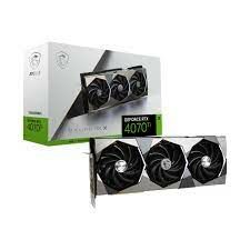 MSI VGA GEFORCE RTX 4070 TI GAMING X SLIM WHITE 12G RTX4070 TI 12GB GDDR6X 192B DX12 PCIE 4.0 X16 (3XDP 1XHDMI)