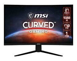 MSI 27 G273CQ CURVED 1500R VA 2560X1440 (WQHD) 16:9 170HZ 1MS FREESYNC PREMIUM GAMING MONITOR