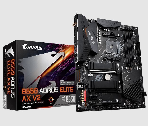 B550-AOR-ELITEAXV2 MAB AMD B550 ELITE AX V2 DDR4 4733MHZ