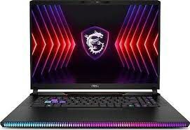 MSI NB RAIDER GE78 HX 14VIG-657TR I9-14900HX 64GB DDR5 RTX4090 GDDR6 16GB 4TB SSD 17.0 QHD+ 240Hz W11P