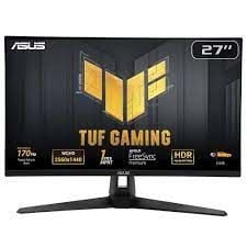 ASUS TUF GAMING VG27AQA1A 27 HDR GAMING 2K VA FREESYNC VE G-SYNC UYUMLU 2560X1440 1MS 170HZ DP HDMI MM VESA 3YIL ELMB SYNC  MONİTÖR