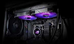 ASUS ROG STRIX LC II 240 ARGB AURA SYNC RGB 120MM*2 ADRESLENEBİLİR RGB FAN CPU SIVI SOĞUTUCUSU BEYAZ V3