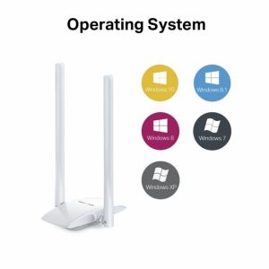 TP-LINK MERCUSYS MW300UH 300MBPS HIGH GAIN WIRELESS USB ADAPTER MICRO USB 2.0 2 EXTERNAL  ANTENNAS