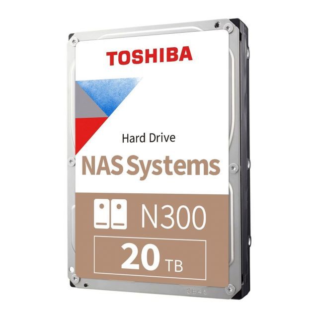 HDWG62AUSZVA DSK 3.5'' 20TB 7200 SATA3 512MB 7/24 NAS N300 RV BULK