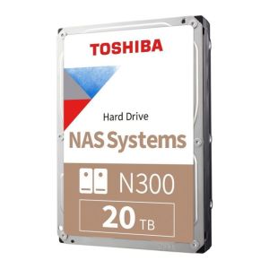 HDWG62AUSZVA DSK 3.5'' 20TB 7200 SATA3 512MB 7/24 NAS N300 RV BULK