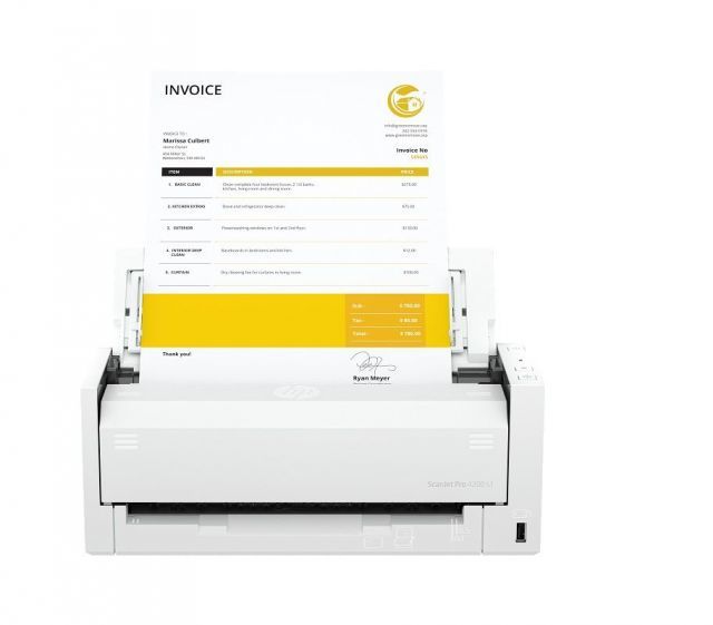 8Q4W2A ScanJet Pro 4200 s1 40ppm Sayfa Beslemeli Doküman Tarayıcı