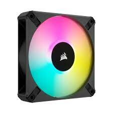 CORSAİR AF SERİSİ, İCUE AF120 RGB SLIM 120MM PWM AKIŞKAN DİNAMİK RULMANLI FAN - SİYAH (CO-9050162-WW)