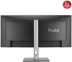 ASUS PA34VCNV CURVED 34.1 3800R VA 3440X1440 (WUHD) 21:9 60HZ 5MS CALMAN VERİFİED USB-C DOCKİNG PD 96W RJ45 ERGONOMİC STAND GREEN SUSTAİNABİLİTY