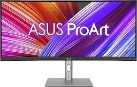 ASUS PA34VCNV CURVED 34.1 3800R VA 3440X1440 (WUHD) 21:9 60HZ 5MS CALMAN VERİFİED USB-C DOCKİNG PD 96W RJ45 ERGONOMİC STAND GREEN SUSTAİNABİLİTY