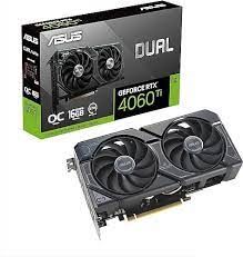 ASUS GEFORCE RTX 4060 TI 16G DUAL RTX4060TI A16G 16GB GDDR6 128bit 2625MHz OC HDMI 3xDP DLSS3 EKRAN KARTI