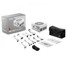 MSI MPG A750GF WHITE 750W 80PLUS GOLD POWER SUPPLY-BEYAZ