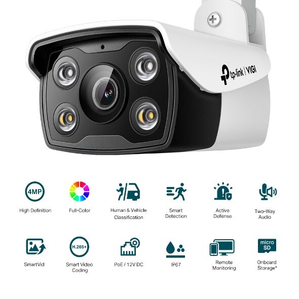 TP-LINK VIGI C340(4mm) 4MP VIDEO RECORDER