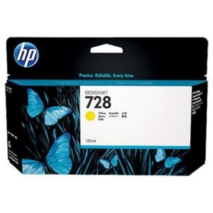 F9J65A NO 728 130 ml Sarı DesignJet Kartus