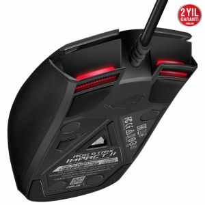 ASUS ROG STRIX IMPACT II ÇİFT EL OYUNCU MOUSE 6200 DPI SENSÖR AURA SYNC RGB