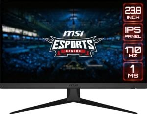 23.8 MSI G2422 FLAT VA 1920X1080 (FHD) IPS 16:9 170HZ 1MS FREESYNC PREMIUM GAMING MONITOR