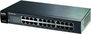 ZYXEL ES1100-24E 24 PORT 10/100 Mbps FAST ETHERNET YÖNETİLEMEZ SWITCH