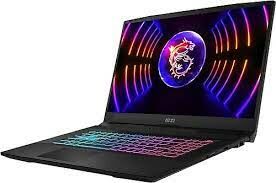 MSI NB KATANA 17 B12VFK-082XTR I7-12650H 16GB DDR5 RTX4060 GDDR6 8GB 1TB SSD 17.3 FHD 144Hz DOS