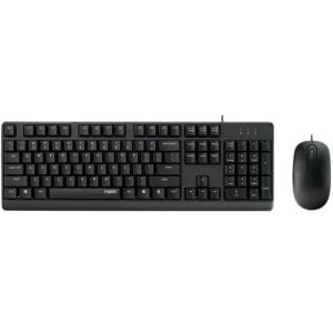 13386 X130Pro Kablolu USB TR Klavye Mouse Set Siyah