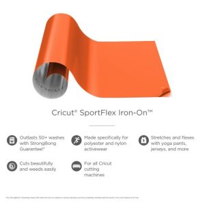 CRICUT 2004425 SPORTFLEX IRON ON TURUNCU