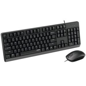 13386 X130Pro Kablolu USB TR Klavye Mouse Set Siyah