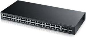 ZYXEL GS2220-50HP 48-PORT GBE L2 POE SWITCH WITH GBE UPLINK (1 YEAR NCC PRO PACK LICENSE BUNDLED)