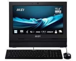 MSI AIO PRO AP162T ADL-002XTR 15.6 1920X1080 (FHD) DOKUNMATIK CELERON N100 4GB DDR4 256GB SSD DOS SIYAH AIO PC