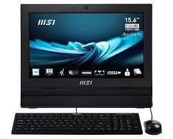 MSI AIO PRO AP162T ADL-002XTR 15.6 1920X1080 (FHD) DOKUNMATIK CELERON N100 4GB DDR4 256GB SSD DOS SIYAH AIO PC