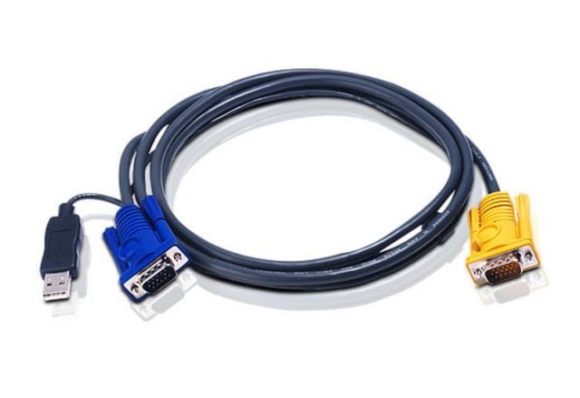 ATEN 2L-5206UP INTELLIGENT CABLE HDB15M/USBAM