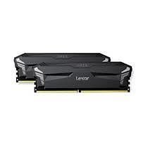 LEXAR ARES RAM DT GAMING DDR4 UDIMM 32GB KIT (2x16GB) 3600 MEMORY WITH HEATSINK BLACK COLOR DUAL PACK LD4BU016G-R3600GD0A