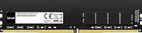 LEXAR RAM DT DDR4 U-DIMM 16GB 288 PIN 3200MBPS CL22 1.2V- BLISTER PACKAGE LD4AU016G-B3200GSST