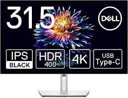 U3223QE UltraSharp 32 4K Video Conf Monitor 3840X2160 8ms HDMI DP USB-C