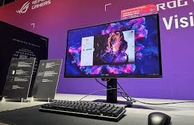 ASUS ROG STRIX XG27ACDNG 27 OLED HDR GAMING FAST IPS FREESYNC PRO G-SYNC UYUMLU 2560x1440 0.03ms 360Hz 450cd DP HDMI USB-C VESA 3YIL EYECARE PLUS FLICKER-FREE PD 90W PIVOT 99% DCI-P3 Monitor