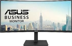 ASUS KURUMSAL VA34VCPSR 34 VA KAVİSLİ FREESYNC 3440x1440 4ms 100Hz 300cd DP HDMI USB-C Hoparlör VESA 3YIL 1500R Kavis Çerçevesiz USB-C PD 96W RJ45 USB Merkezi Düşük Mavi Işık Flicker Free Ergonomik Tasarım Duvara Monte Edilebilir Çevre Dostu