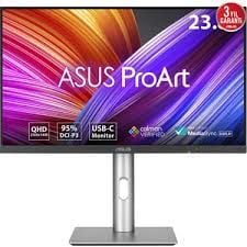 ASUS ProArt PA24ACRV 23.8 4K IPS HDR400 2560 x 1440 5ms 75Hz 350cd DP HDMI USB-C Hoparlör VESA 3YIL 95% DCI-P3 Calman Verified PD 96W PIVOT MONİTÖR