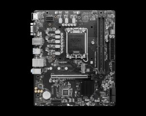 MSI PRO PRO B760M-E DDR4 SOKET 1700 DDR4 5333MHZ(OC) PCI-E Gen4 M.2 USB3.2 DP HDMI 1x2.5G LAN MATX