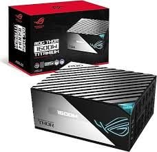 ASUS ROG THOR 1600W TITANIUM III PSU (80 PLUS TITANIUM SERTİFİKALI, ATX 3.1, GaN MOSFET, AKILLI VOLTAJ DÜZENLEYİCİ, MANYETİK OLED EKRAN, 10 YIL GARANTİ)