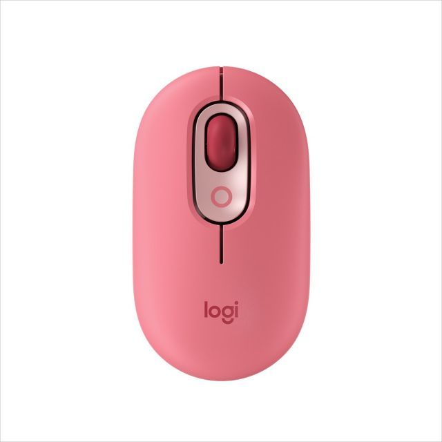 LOGITECH POP MOUSE HEARTBREAKER EMOJİ TUŞLU SESSİZ KABLOSUZ MOUSE - PEMBE 910-006548