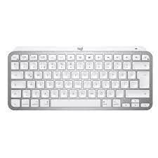 LOGİTECH MX KEYS MİNİ MAC İÇİN MİNİMALİST KABLOSUZ AYDINLATMALI İNGİLİZCE Q KLAVYE - BEYAZ 920-010526