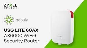 ZYXEL USGLITE60AX AX6000 WiFi 6 SECURITY ROUTER