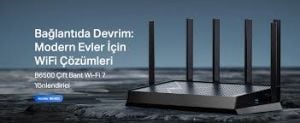 TP-LINK Archer BE400 BE6500 Dual-Band Wi-Fi 7 ROUTER