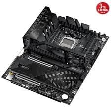 ASUS MB ROG CROSSHAIR X870E APEX AMD X870 AM5 DDR5 9600 2xUSB4 5x M2 USB3.2 WiFi 7 + BT AURA RGB 5Gbit LAN ATX 18+2+2 Güç Aşamaları, Çift USB4, 4xM.2 slot, ROG Memory Fan Kit